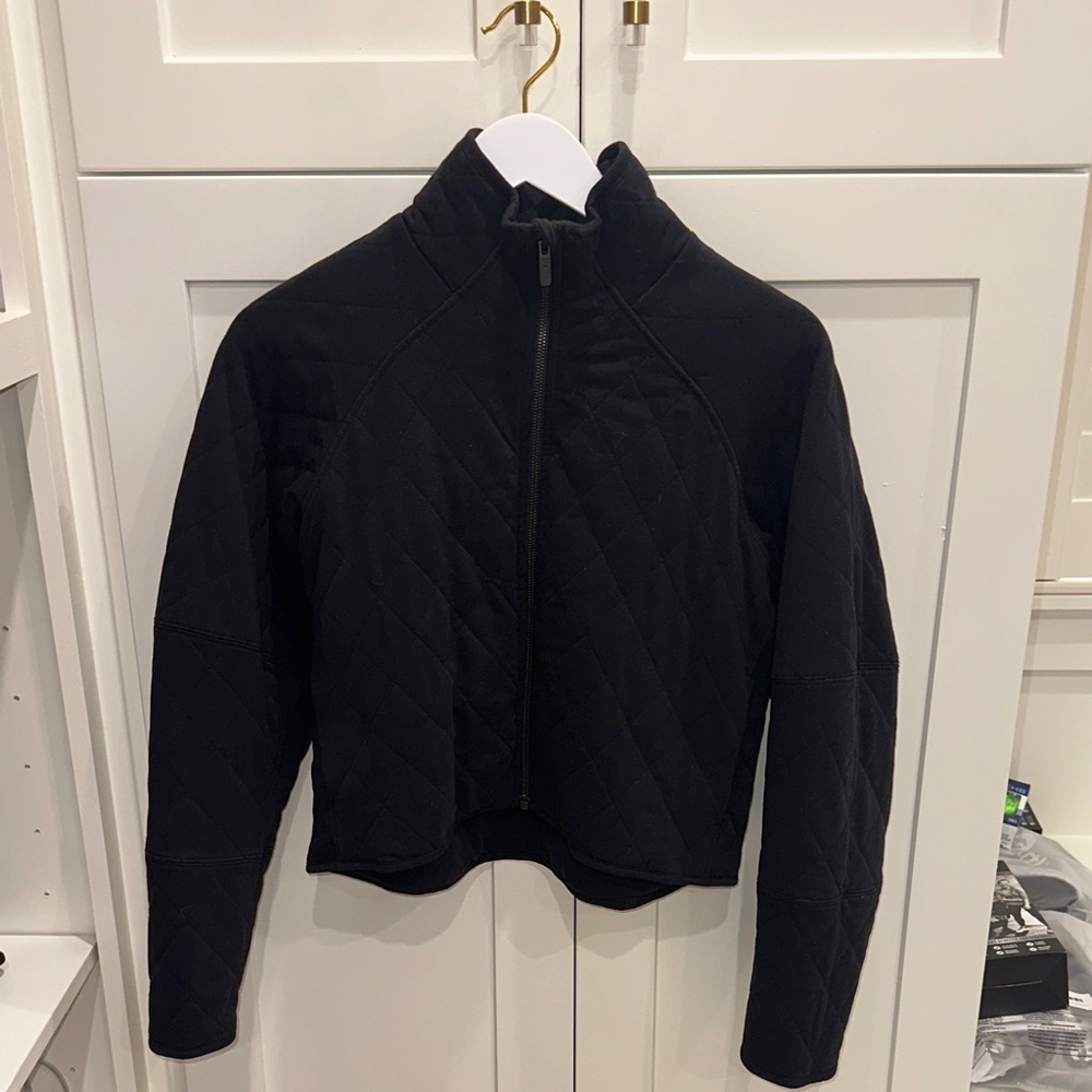 lululemon athletica Black Bomber Jacket